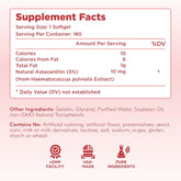 Algae Based Astaxanthin Supplement - Rapid Release Astaxanthin 10mg Non-GMO Super Potent Antioxidant and Carotenoid for Skin Immunity and Eye Health Support - Made in a cGMP US Lab (6 Month Supply)